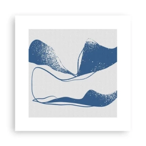 Plagát - Okrídlená abstrakcia - 30x30 cm