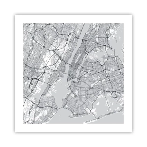 Plagát - Anatómia metropoly - 50x50 cm