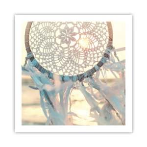 Plagát - Čipkový totem - 60x60 cm