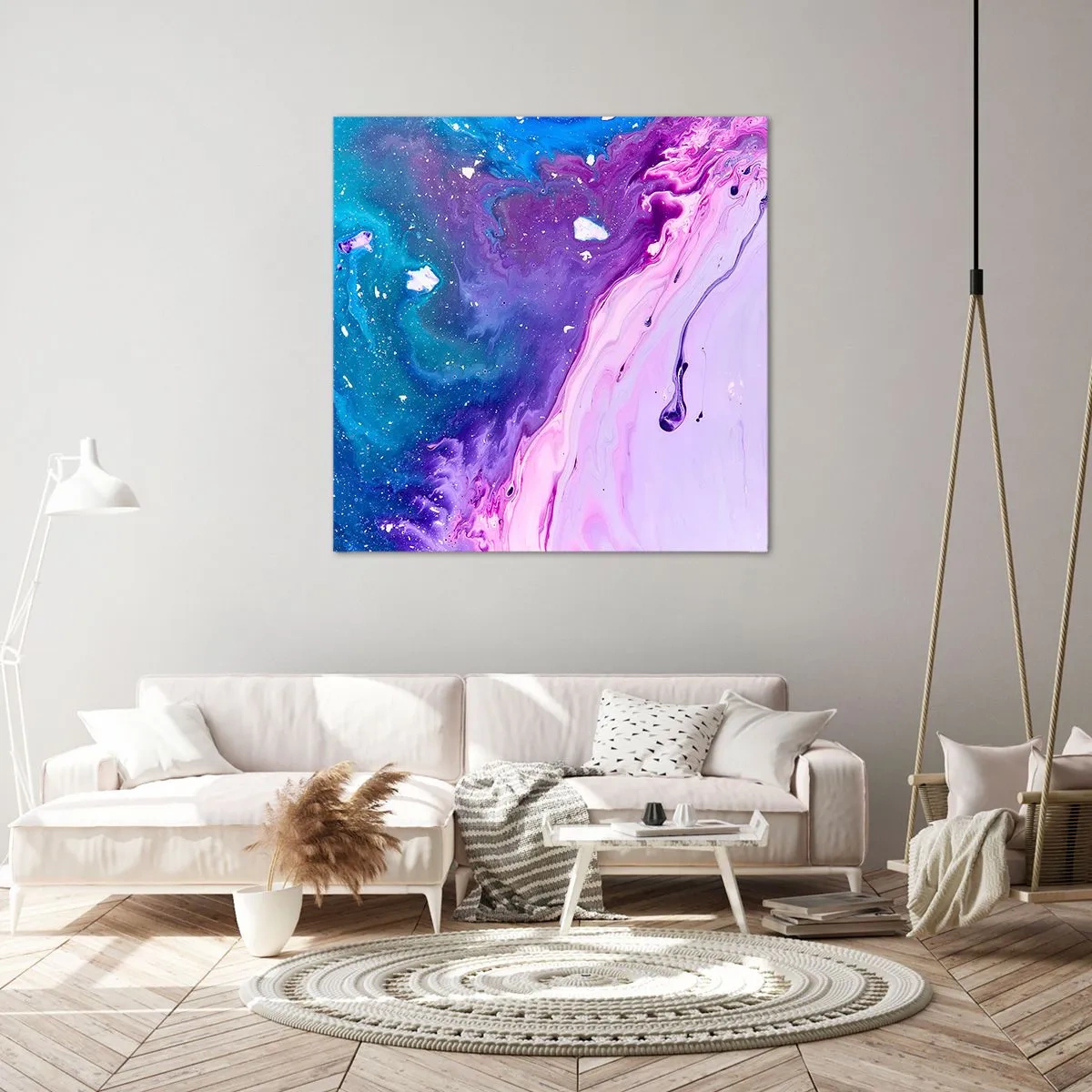 Obraz na plátne - Yin a yang - 70x70 cm