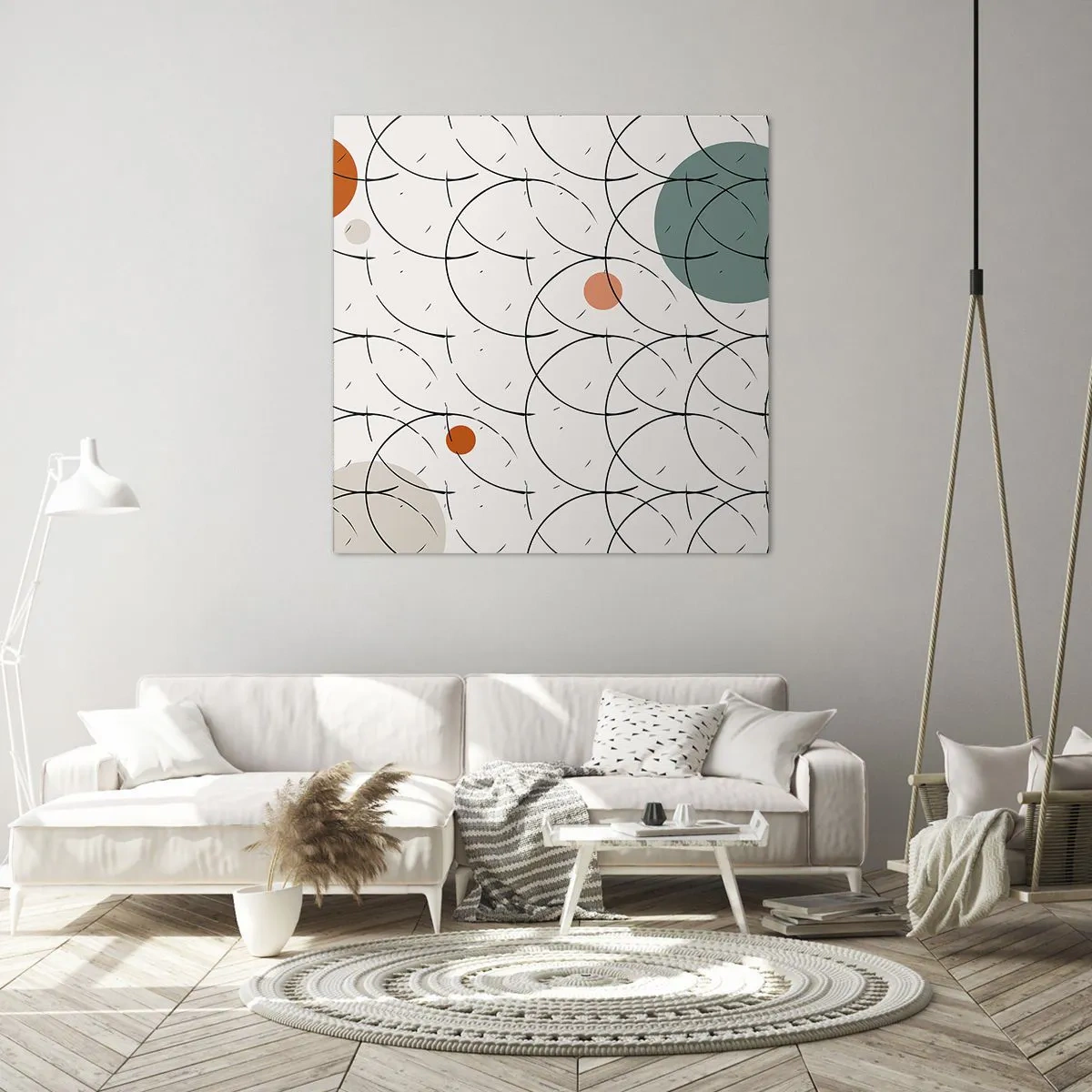 Obraz na plátne - V duchu pop-artu - 70x70 cm