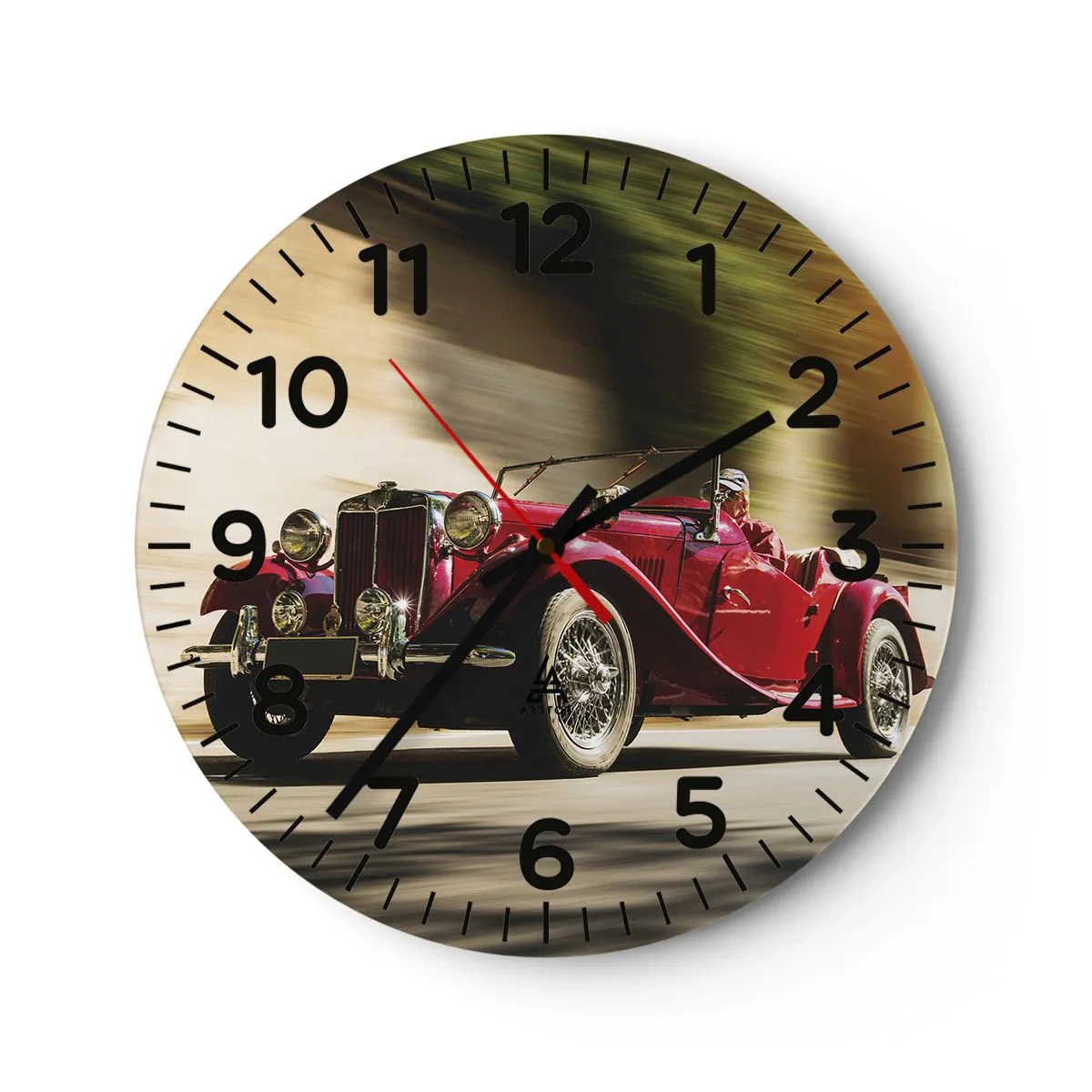 Nástenné hodiny - Krajšia ako Níke Samotrácka - 30x30 cm