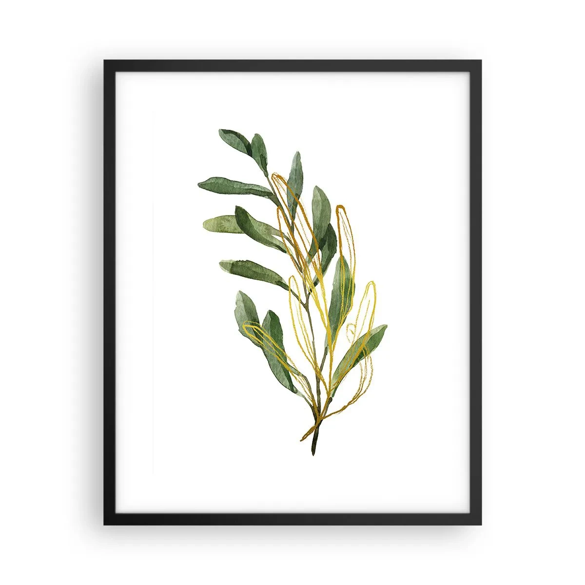 Plagát v čiernom ráme - Všetko, čo je dobré - 40x50 cm