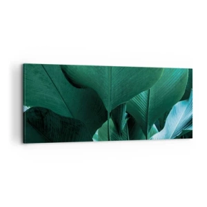 Obraz na plátne - Obrátené k svetlu - 100x40 cm