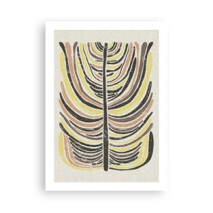 Plagát - Abstrakcia plná života - 50x70 cm