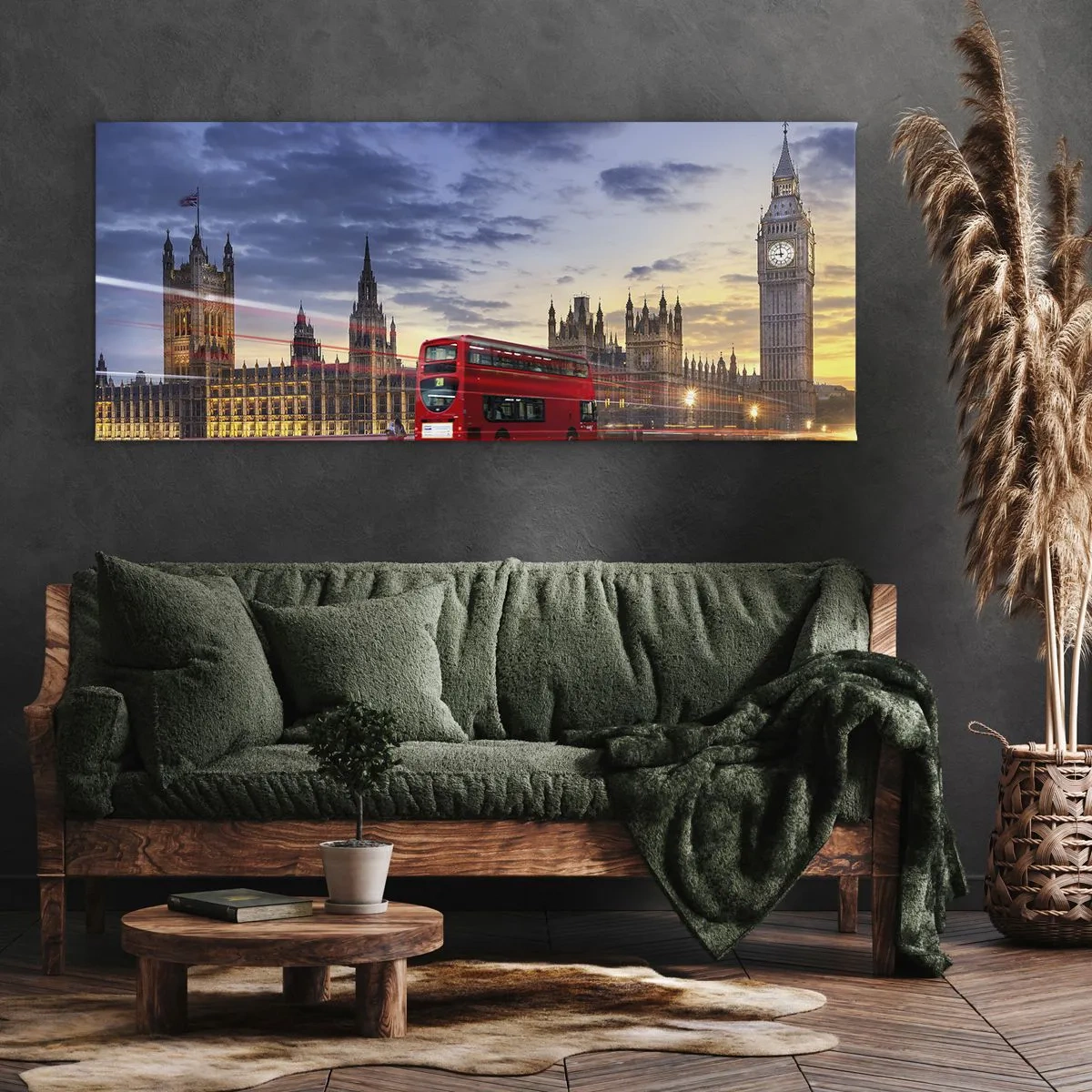 Obraz na plátne - Zvláštne znaky - 160x50 cm