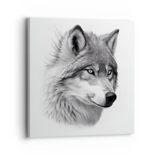 Obraz na plátne - Alfa – bezpochyby - 30x30 cm