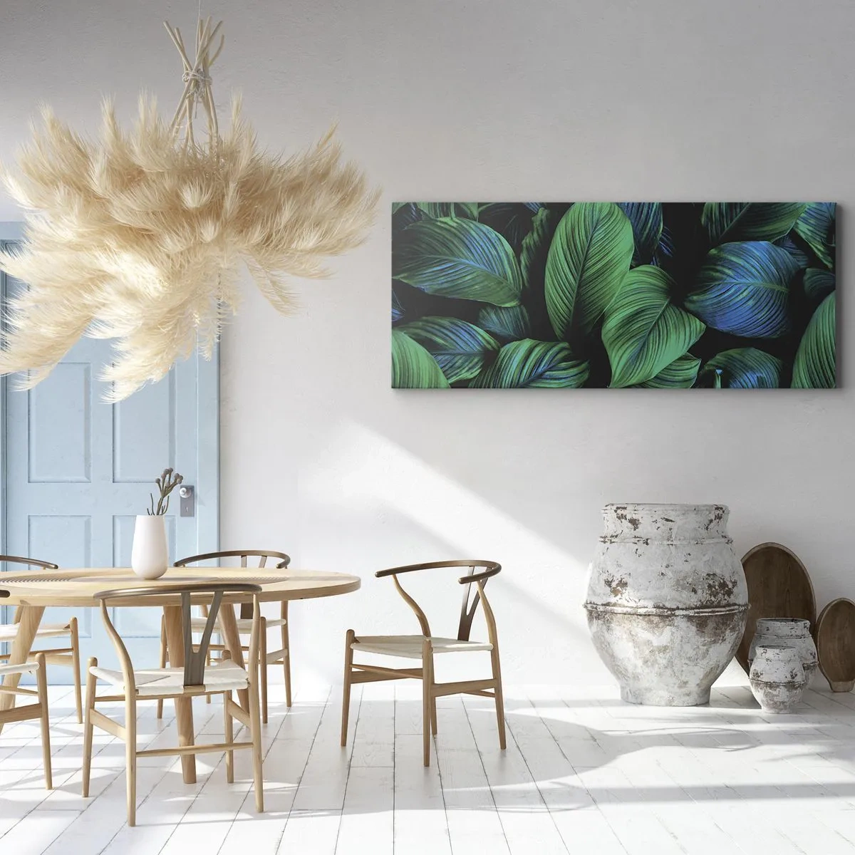 Obraz na plátne - V zelenom dave - 100x40 cm