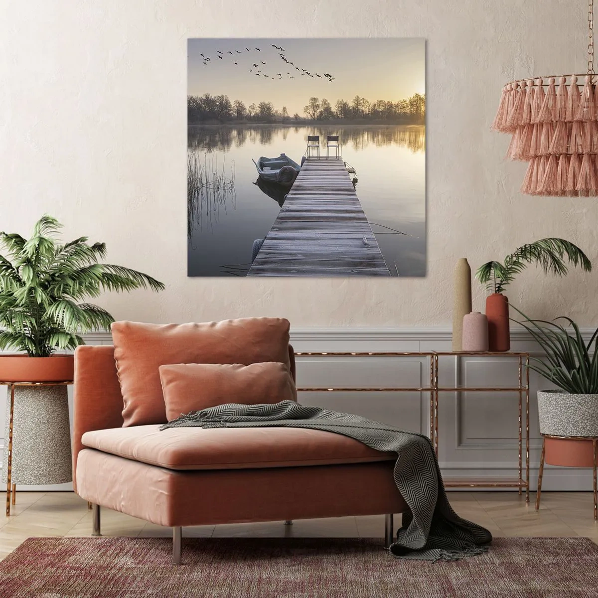 Obraz na plátne - Časom sa vrátim - 60x60 cm