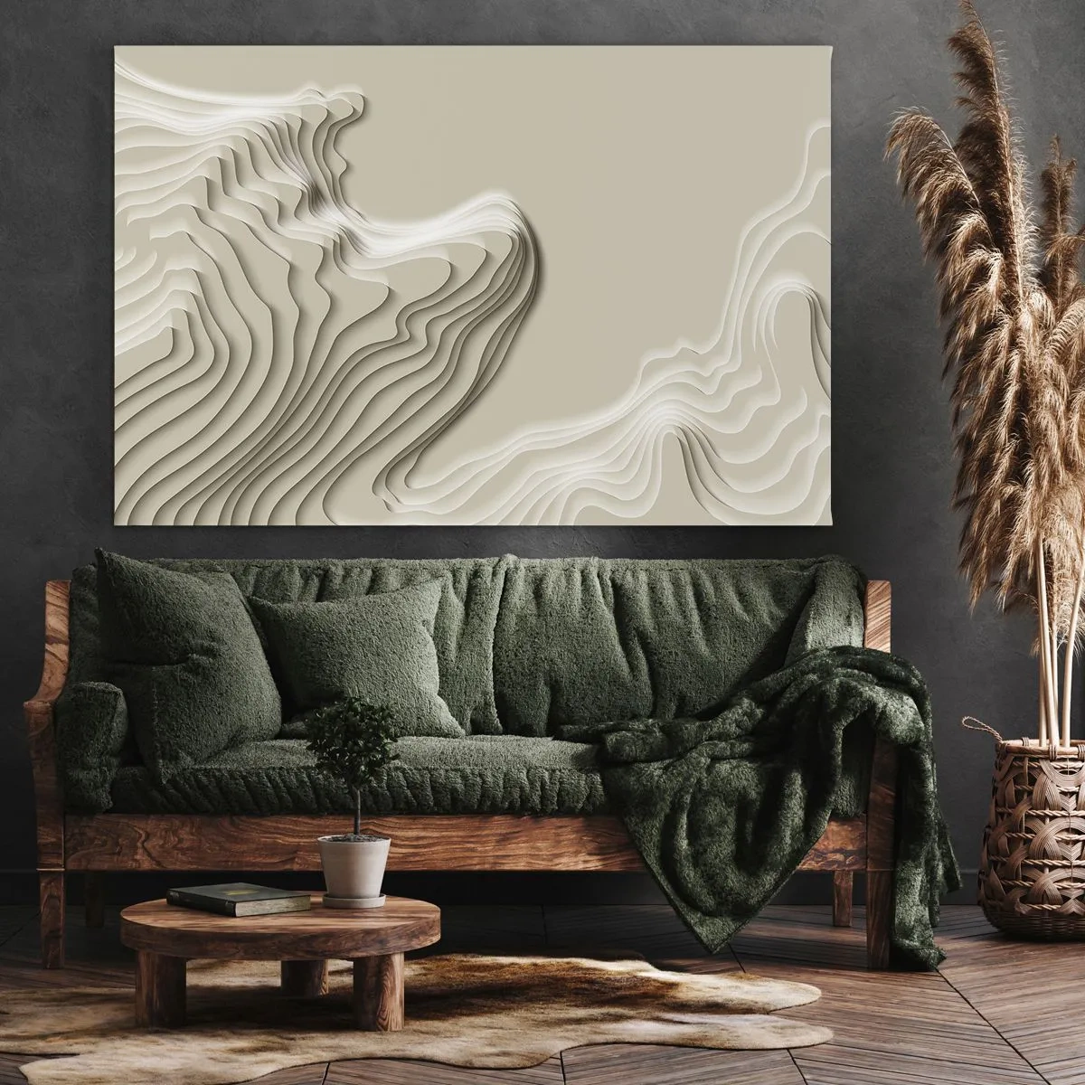 Obraz na plátne - Topografia umenia - 100x70 cm