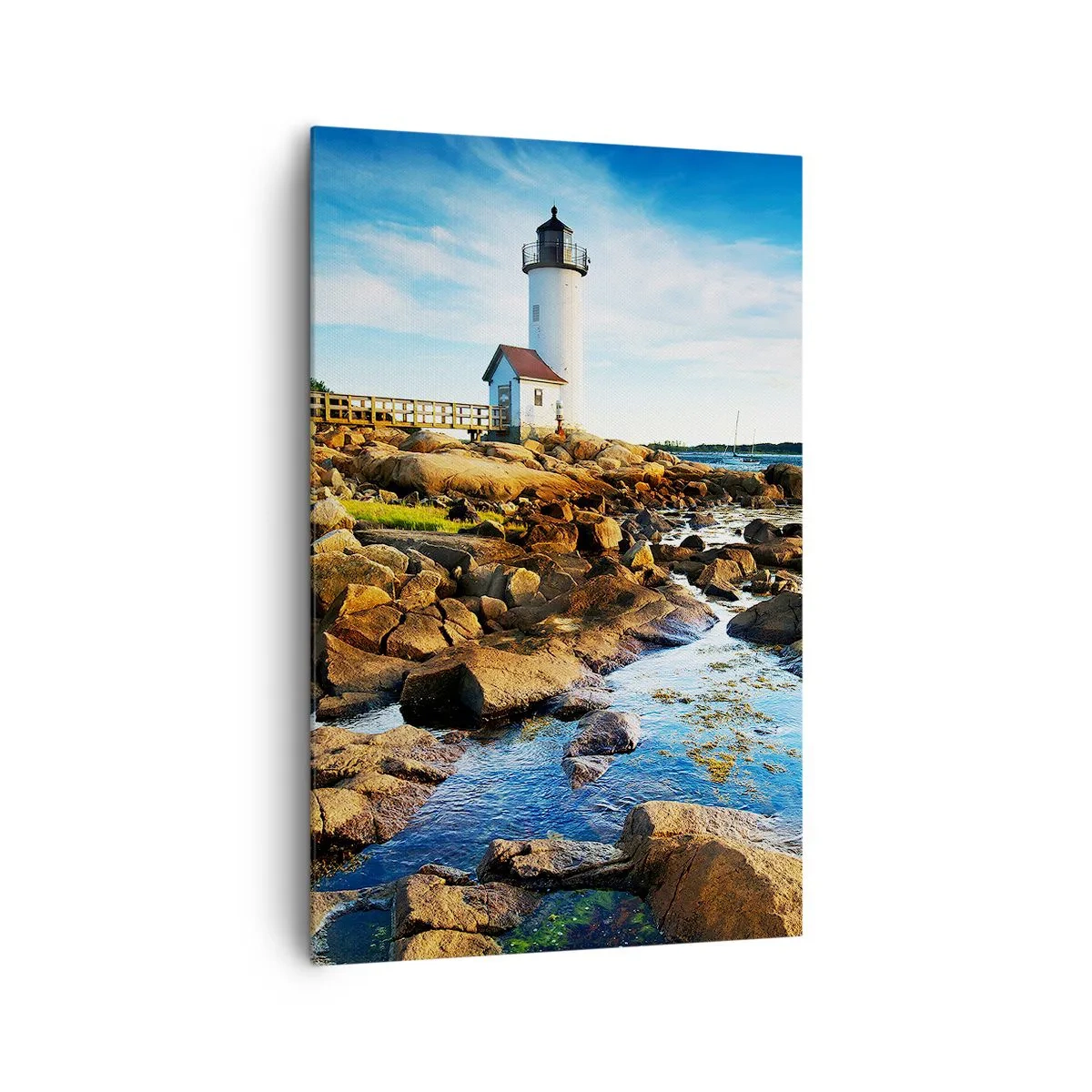 Obraz na plátne - Vráťte sa šťastne, čakám - 80x120 cm