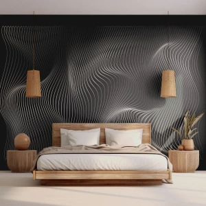 Fototapeta na mieru Premium Sand - Tanec svetla v priestore - 3D, Čiary, Moderné