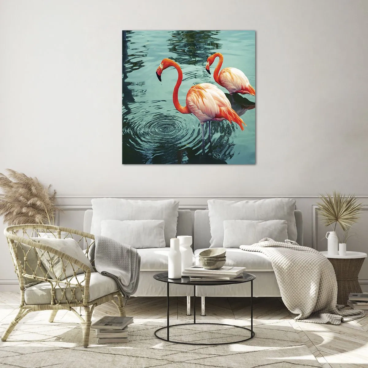 Obraz na skle - Teraz sme v móde - 60x60 cm