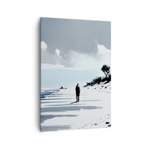 Obraz na plátne - O samote - 70x100 cm