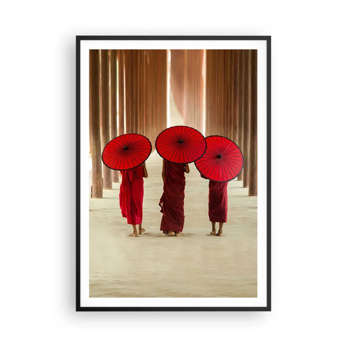 Plagát v čiernom ráme - Na ceste do Čistej ríše - 70x100 cm