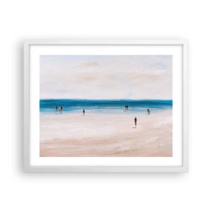 Plagát v bielom ráme - Prirodzená potreba - 50x40 cm