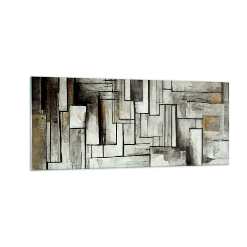 Obraz na skle - Sila jednoduchosti - 100x40 cm