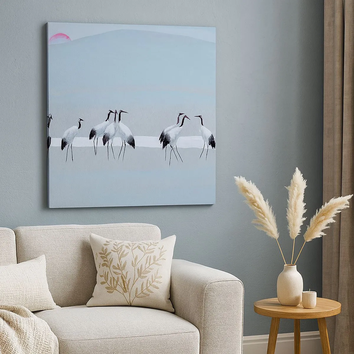 Obraz na plátne - Po horúcom dni - 30x30 cm