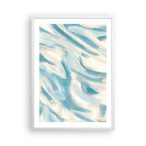Plagát v bielom ráme - Jarné závany - 50x70 cm