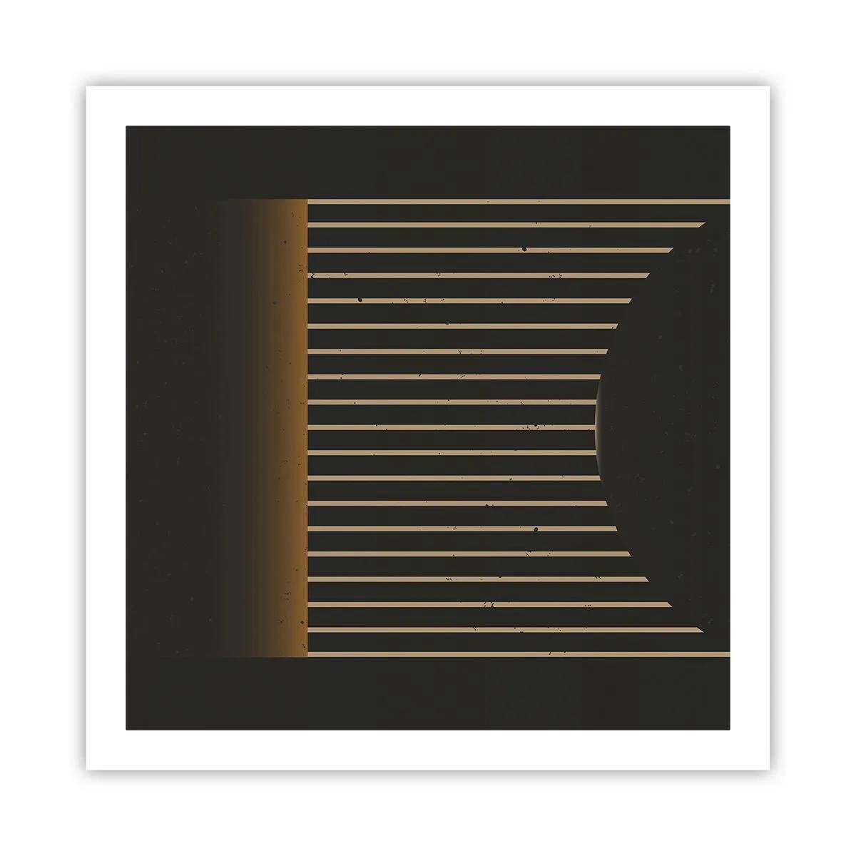 Plagát - Preskúmať temnotu - 60x60 cm