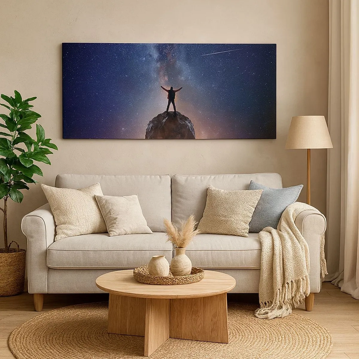 Obraz na plátne - Sila je so mnou! - 100x40 cm