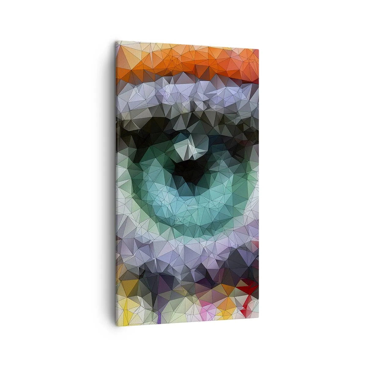Obraz na plátne - Kryštalický lesk očí - 45x80 cm