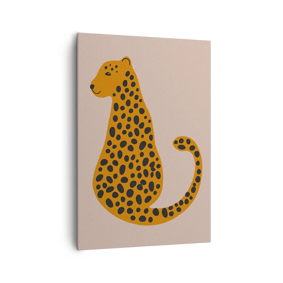 Obraz na plátne - Leopardný vzor je v móde - 70x100 cm