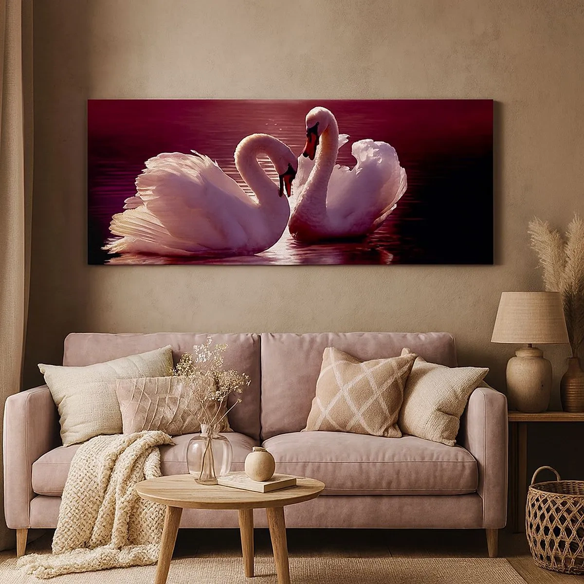 Obraz na plátne - Kým nás smrť nerozdelí - 100x40 cm