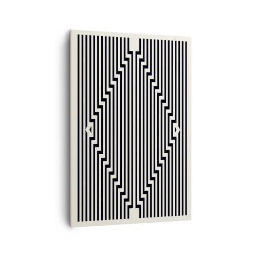 Obraz na plátne - Geometrická ilúzia - 70x100 cm