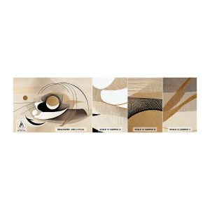 Vzorka samolepiacej fototapety Deluxe Sticker - Kompozícia: podstata vecí - Abstrakcia, Moderné, Kus - 100x30 cm