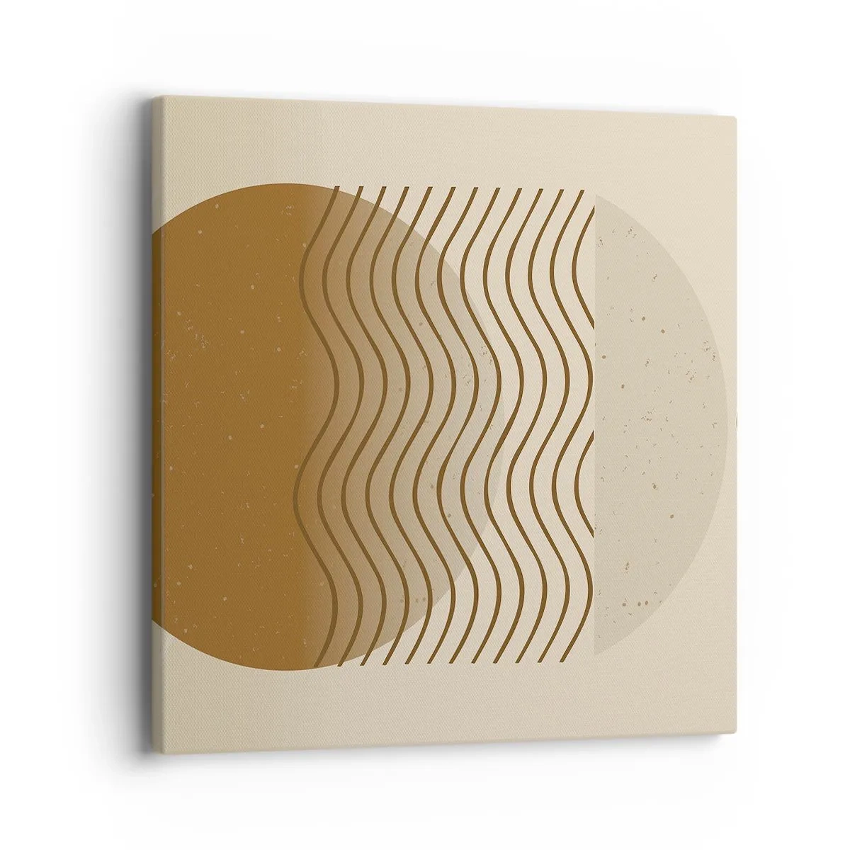 Obraz na plátne - O pôvode geometrických obrazcov - 40x40 cm