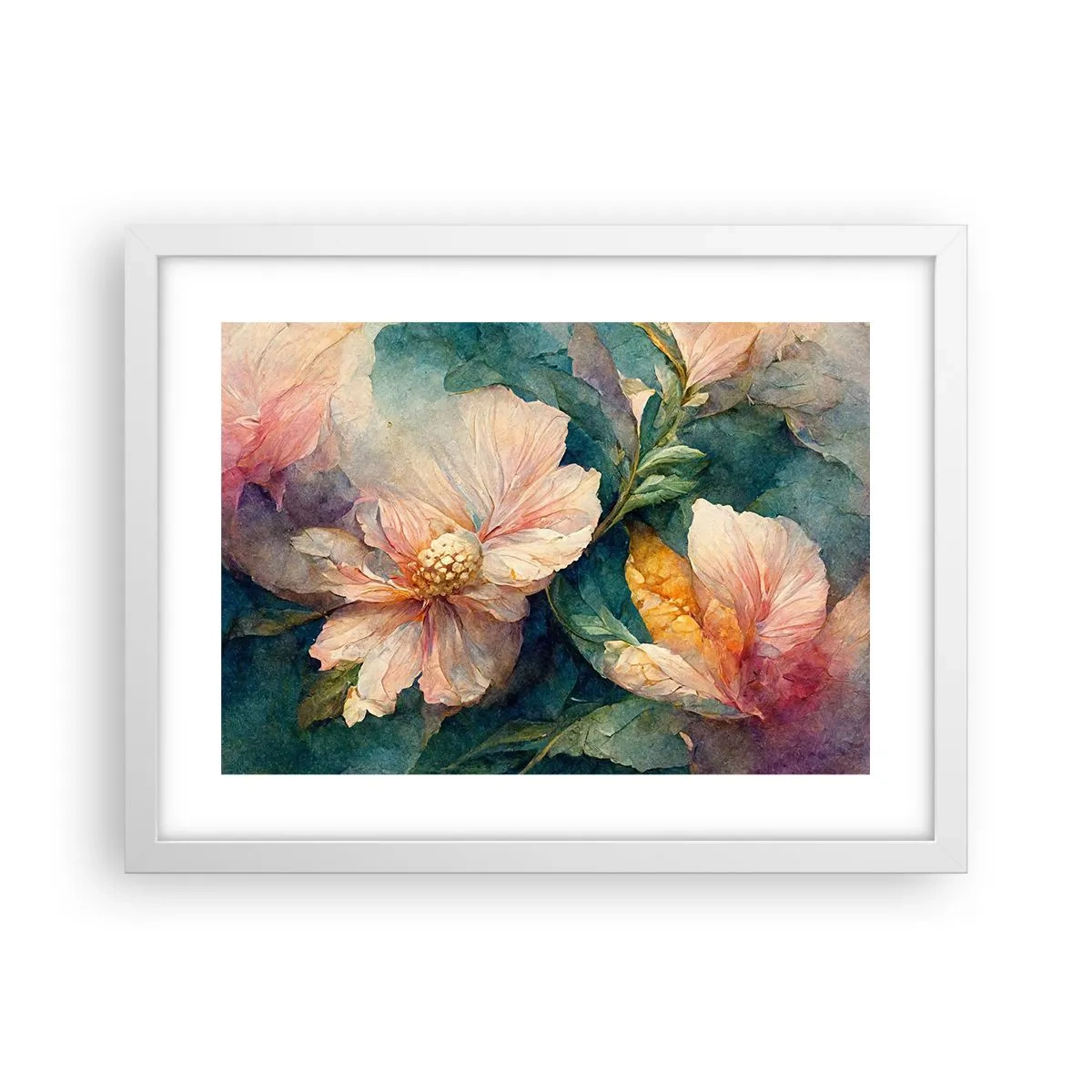 Plagát v bielom ráme - Číra subtílnosť - 40x30 cm