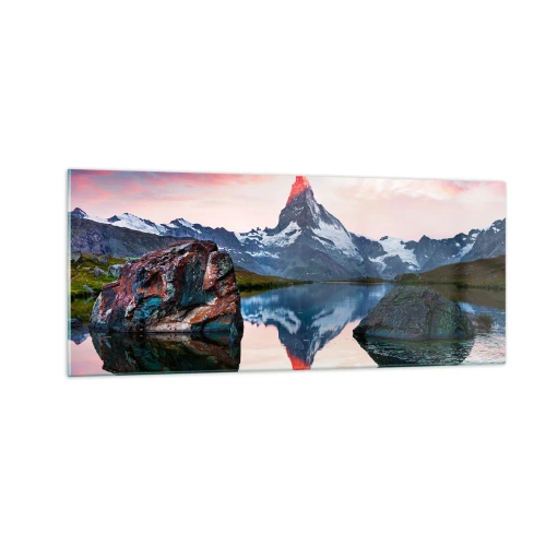 Obraz na skle - Srdce hôr je vrelé - 100x40 cm