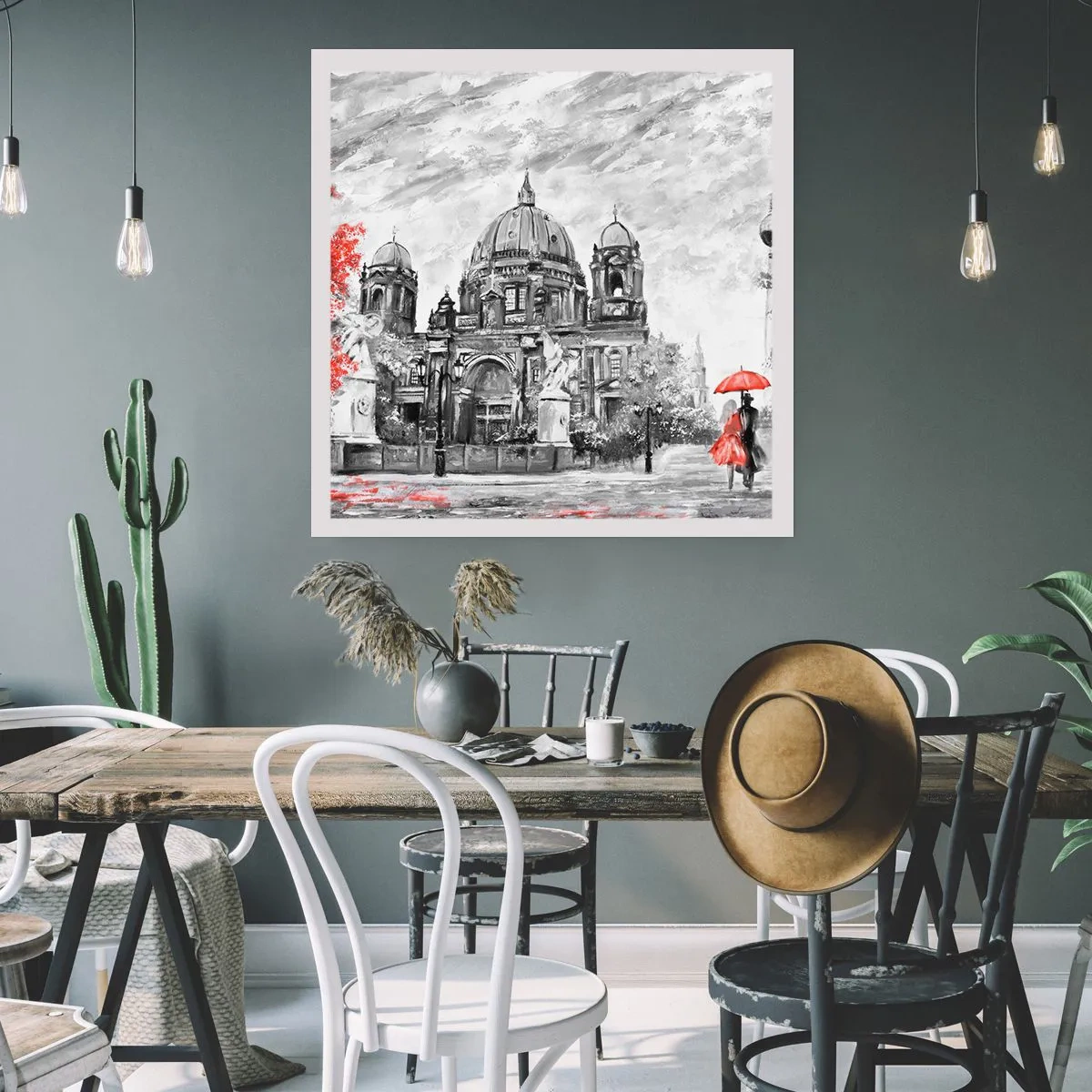 Plagát - Berlínske stretnutie - 60x60 cm