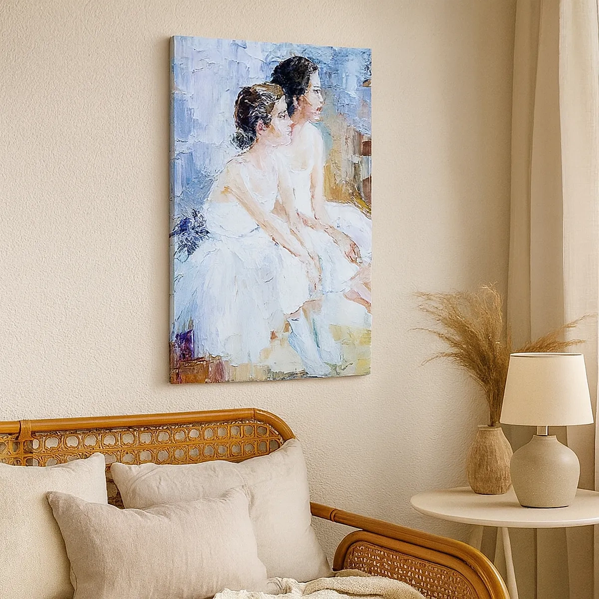 Obraz na plátne - Odpočinok mladých labutí - 50x70 cm