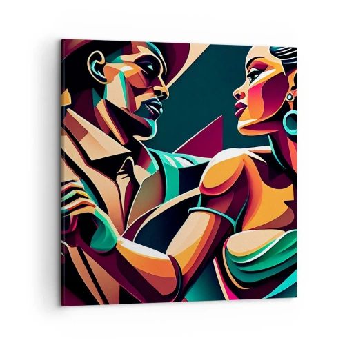 Obraz na plátne - V rytme srdca - 50x50 cm