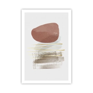 Plagát - Abstraktná kolonáda - 61x91 cm