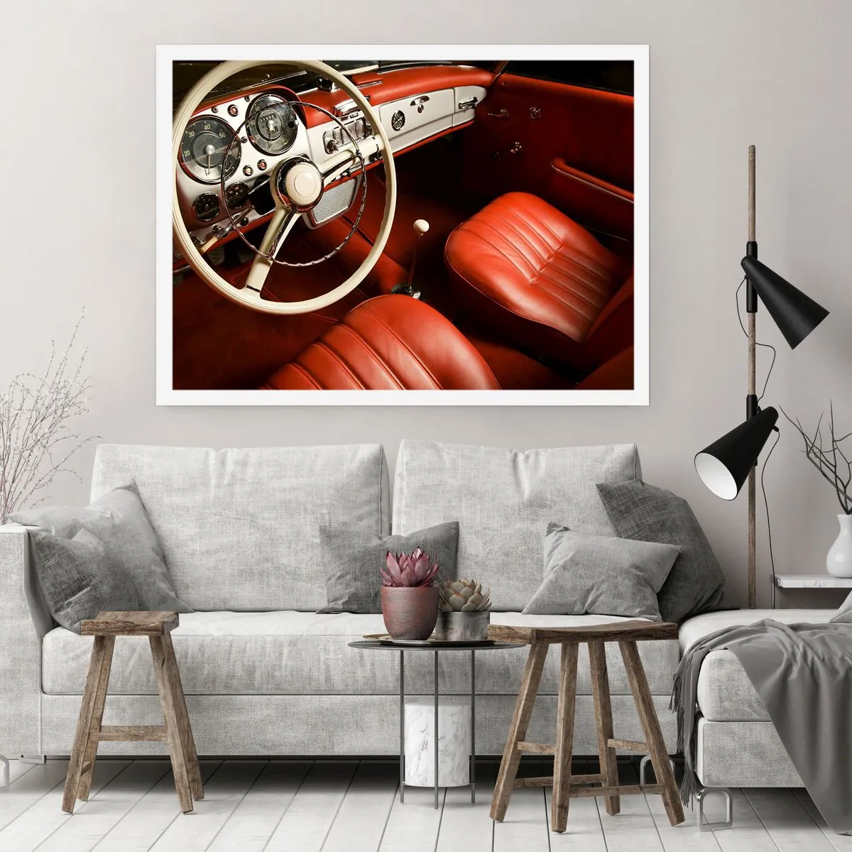 Plagát - Luxus v štýle vintage - 50x40 cm