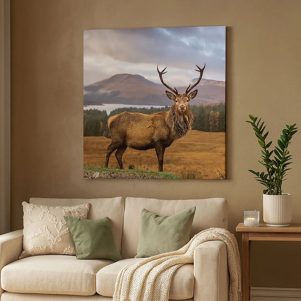 Obraz na plátne - Majestát prírody - 30x30 cm