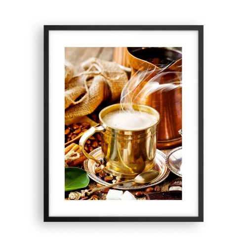 Plagát v čiernom ráme - Pekný deň prajem! - 40x50 cm