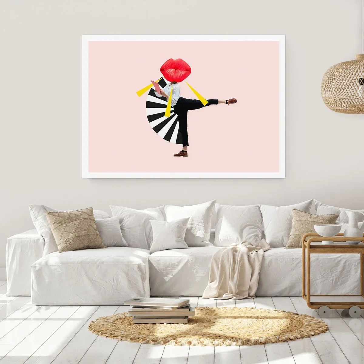 Plagát - Surrealistický pop-art - 40x30 cm