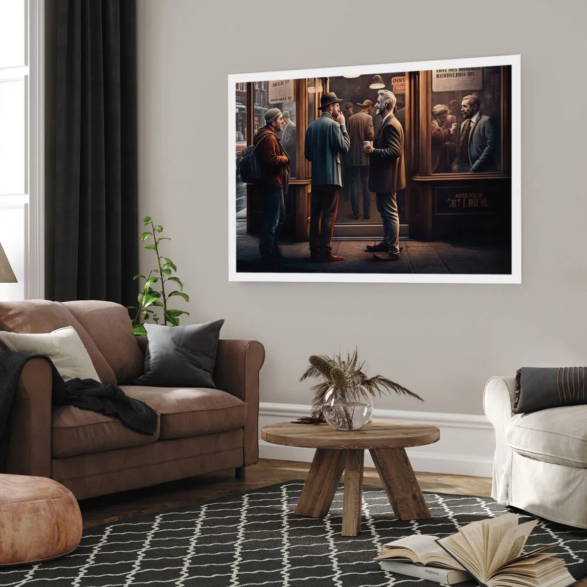 Plagát - Dobrá chvíľa dňa - 70x50 cm