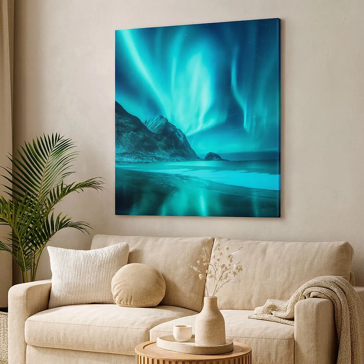 Obraz na plátne - Divy severu - 30x30 cm