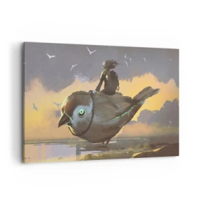Obraz na plátne - Zastávka na fantastickej ceste - 120x80 cm