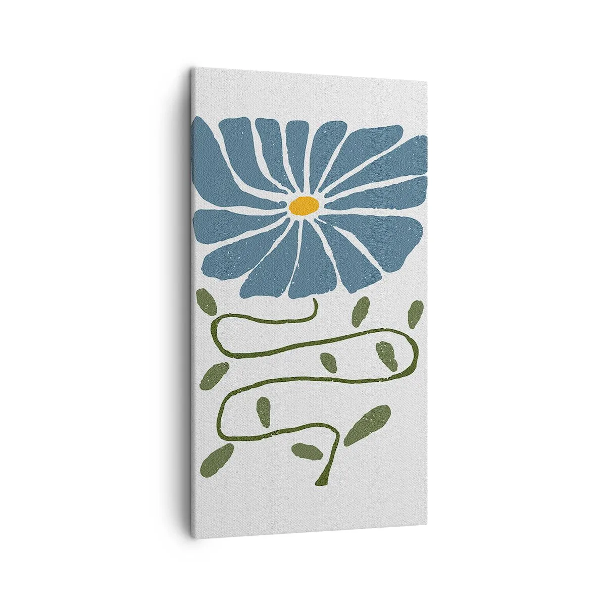 Obraz na plátne - Vetvičkou ku kvetu - 45x80 cm