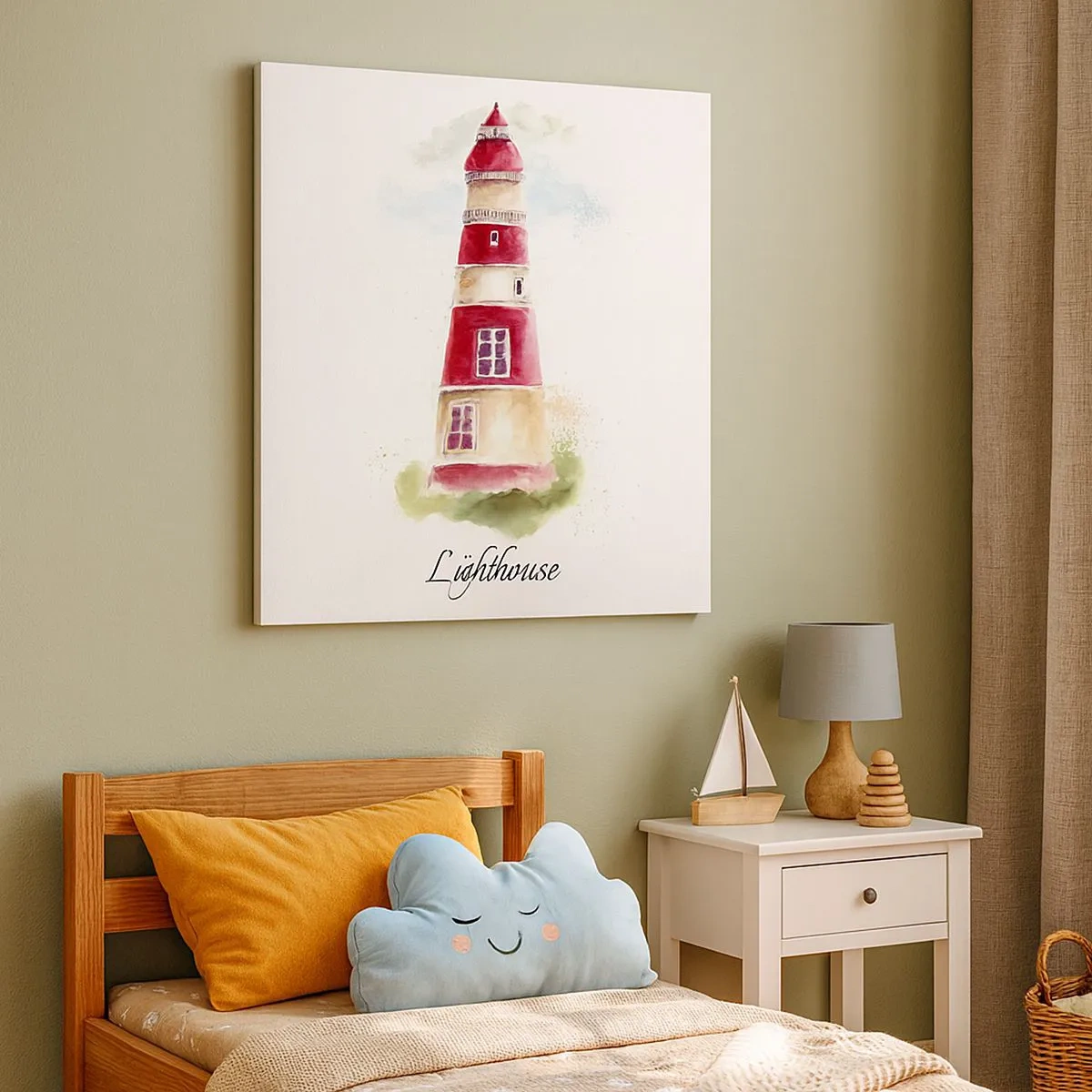 Obraz na plátne - Tu je vždy počasie - 30x30 cm