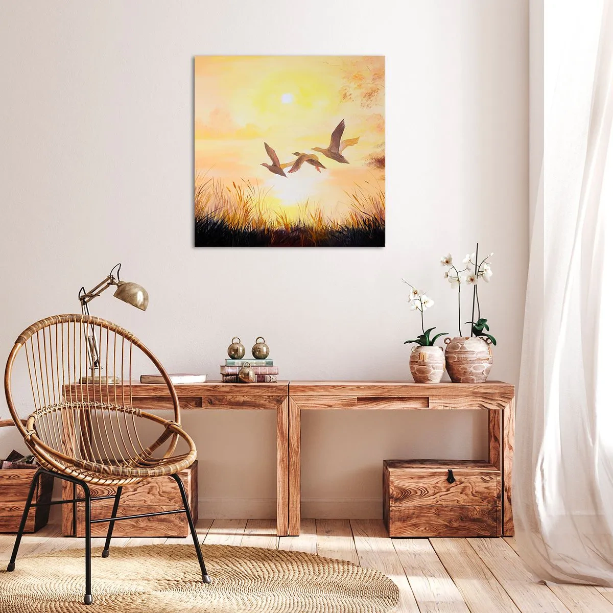 Obraz na plátne - Začiatok ďalekej cesty - 50x50 cm