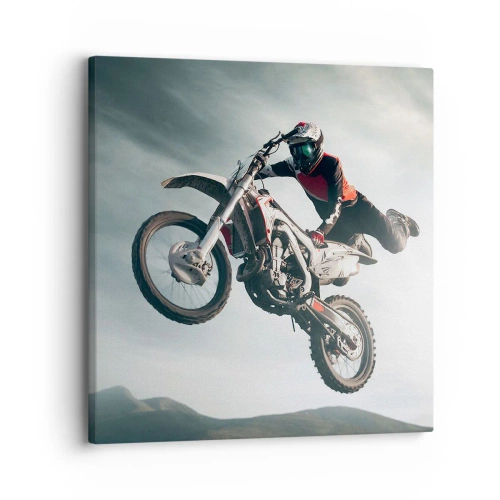 Obraz na plátne - Nie je zábava bez rizika - 30x30 cm