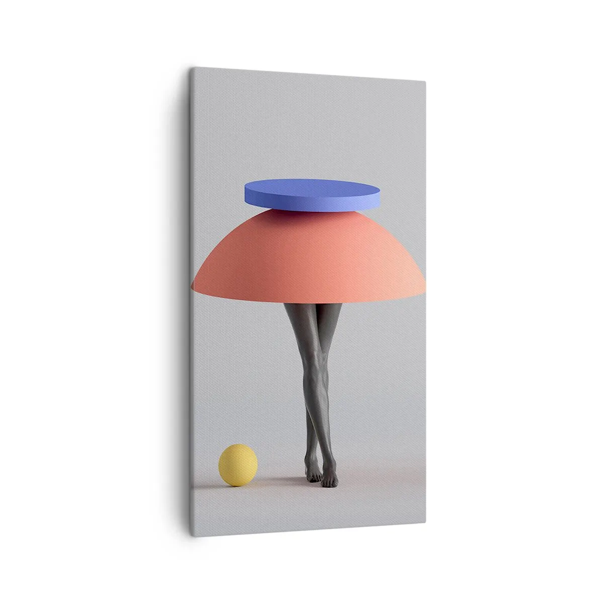 Obraz na plátne - Surrealistická kompozícia - 45x80 cm