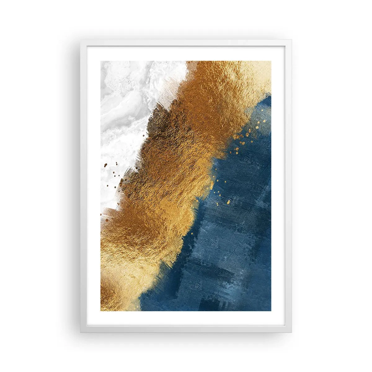 Plagát v bielom ráme - Farby leta - 50x70 cm